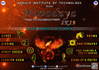 NAVODAYA 2019 Cultural Festival Poster